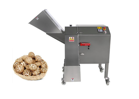 3차원 상용 채소 및 버섯 조각 기계 1000kg/H 큰 입구