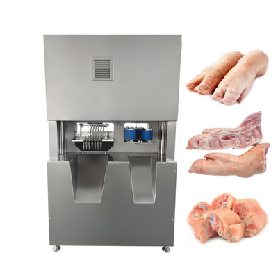 6pcs-날개 자동 고기 밴드 자와 돼지 발 절단 기계 고기 처리 및 고사