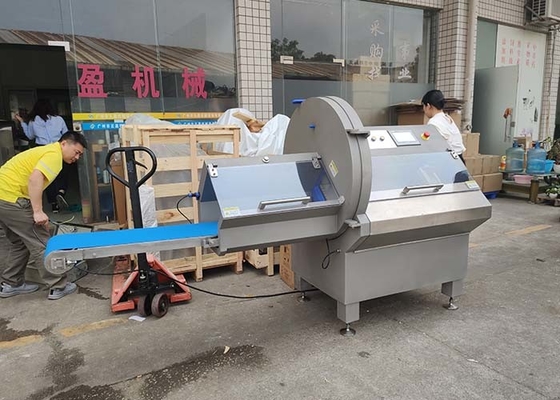 소고기 베이컨 햄을 위한 200 PC / 분 수평부 슬라이서 기계